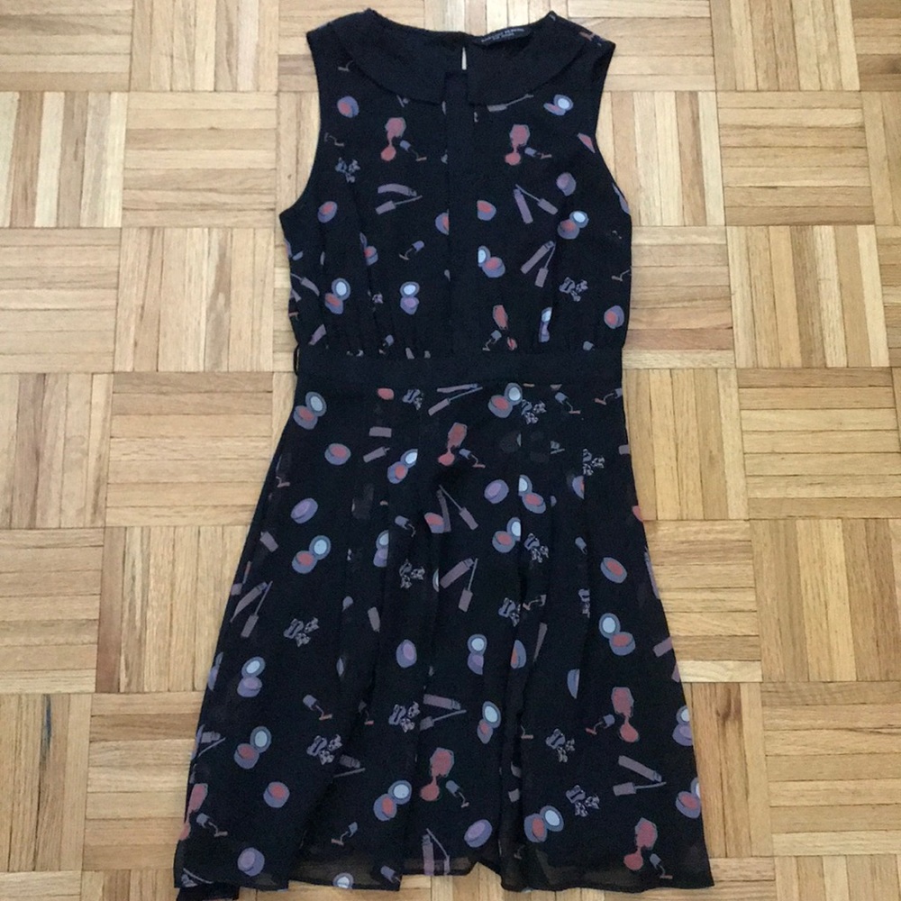 Dorothy Perkins Black Chiffon Dress